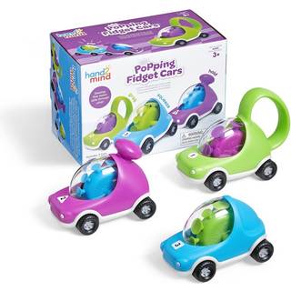 Hand2mind Popping fidget Cars Sug Cup Toys Fine Motor Skills Toys Toddler Toy Cars Occupational Therapy Toys Play Therapy Toys Preschool Sensory