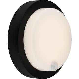 Udendørs LED-væglampe 3765015, sensor, sort