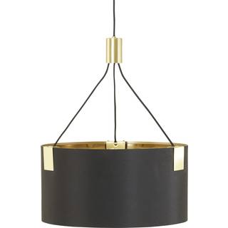 EGLO Stars of Light TORTOLA 1 pendel 3xE27 Ø450 sort/børstet messing