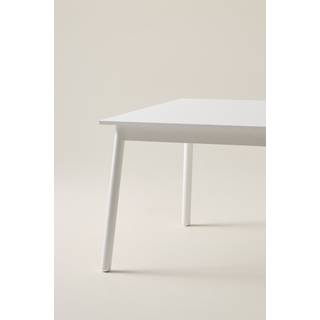 KINNA spisebord 90x140 cm - Hvid