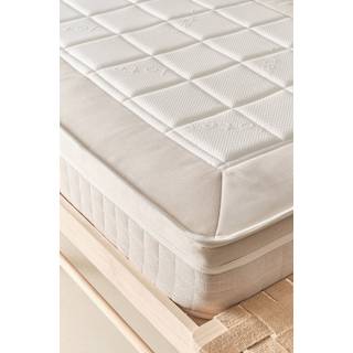 SONHO Madras med pocketfjedre fast 90x200 cm - Hvid