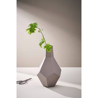 ROWDY vase - højde 32 cm - Grå