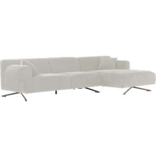 EDE sofa 3-sæders Divan højre - Hvid