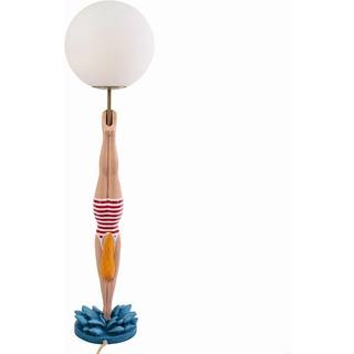 Seletti Lady Diver Bordlampe Rød/Multifarvet