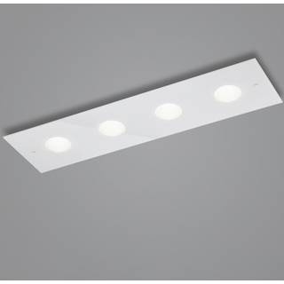 Helestra Nomi LED-loftlampe 75x21cm dim hvid