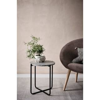 HEYWOOD sidebord Ø 42 cm - Grå