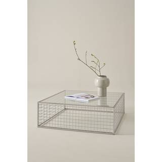 MEKKO sofabord 91x91 cm - Krom
