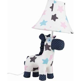 Børnebordlampe hestestjerner inkl. LED - Finn