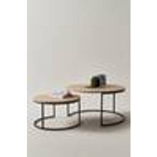 REDMOND sofabord 2 stk - Natur