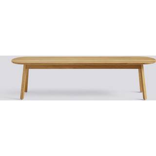 HAY Triangle Leg Bænk Olieret Eg L150
