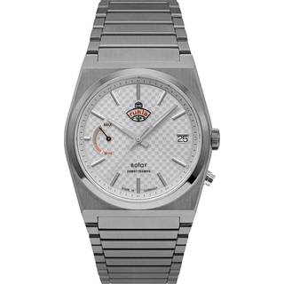Ruhla 4640M1 Herrenuhr Space Control Solar Weiß