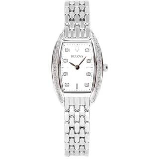 Bulova 96B244 Bracelet Sort/Stål Ø39 mm