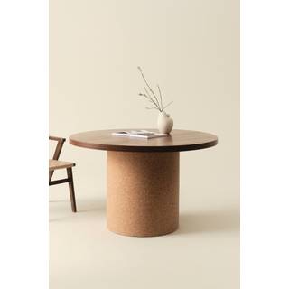 TOMAR spisebord ø 120 cm - Brun
