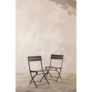 MONTMARTRE havestol 2-pack - Sort
