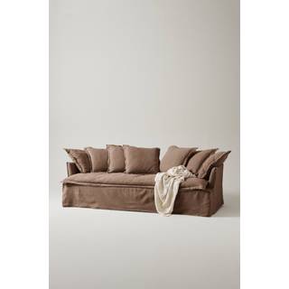 GARDANNE sofa 3-sæders - Brun