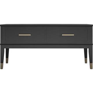 Sofabord med liftplade i sort MDF