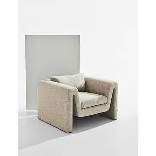 Mika lænestol bouclé - Beige