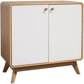 Skænk med 2 låger i White Oak look