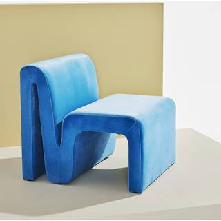 Odette lænestol - Blå