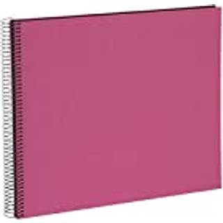 goldbuch Spiral album Bella Vista without window 35x30 40 black pages fuchsia
