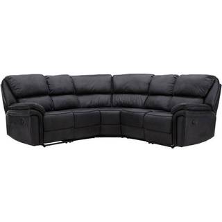 Saranda sofa 5-personers med tilbagelænsfunktion sort