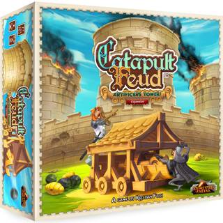 Spil hele dagen spil: Catapult Feud Game Artificers Tower Expansion Base krævet for at spille 30 til 45 minutters spilletid 2 -spiller spil
