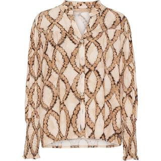 Marta Du Chateau Skjorte Chains Beige-S-M