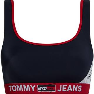 Tommy Hilfiger Bralette bikini top, blå, Størrelse: S, Dame