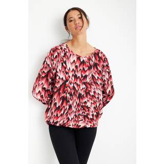 IN FRONT Chantal Bluse, Farve: Pink, Størrelse: S, Dame