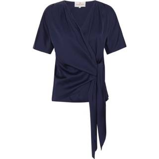 Karmamia Copenhagen bluse - Dagmar oxford blue