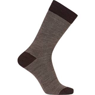 Egtved Twin Sock Uldstrømper Brun Str. 40-45