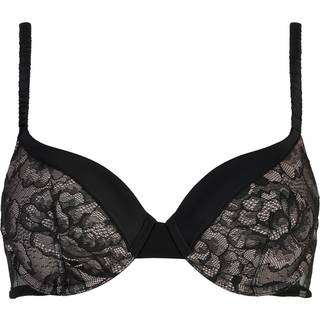 Calvin klein Lingeri Lightly Lined BH med bøjle, sort, Størrelse: 70B, Dame