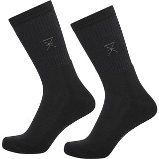 JBS of Denmark 2-pak Bamboo Blend Tennis Socks - Black - Str 45/48 * Kampagne *