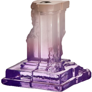 Kosta Boda - Rocky Barouqe Candlestick Syren 150 mm - Lysestager og lanterner - Hanna Hansdotter - Lilla