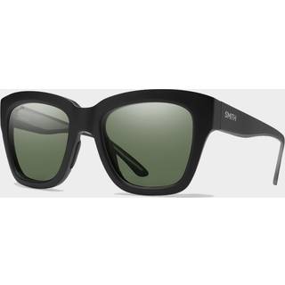 Smith SWAY Polarized 003/L7 52 Solbriller Kvinder Black - Matte Black - 52mm