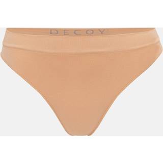 Decoy G-streng trusser, sømløse, nude, str. small