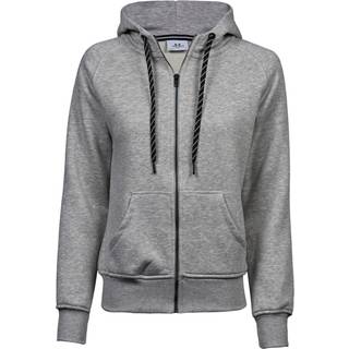 Teejays - Fashion full zip hood - Dame - Grå - Style 5436
