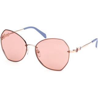 Pucci Emilio Pucci EP0178 28Y 61 Solbriller Kvinder Rose-Guld - Shiny Rose Gold - 61mm