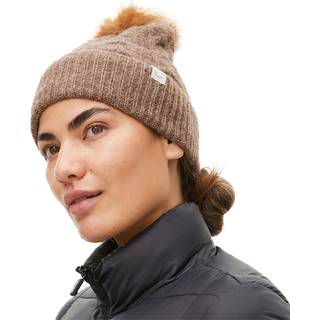 Röhnisch Pom Braid Beanie NOUGAT