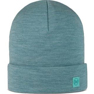 Buff Heavyweight Beanie Merino-solid pool