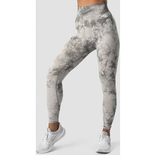 Define Seamless Tie Dye Tights Grey