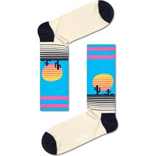 Happy socks 2-pak Sunset Sock - White/Blue - Str 36/40 * Kampagne *
