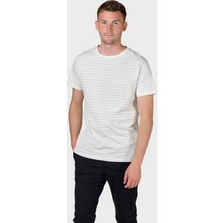 Klitmøller Collective - Tom tee - Cream/sage - XXXL