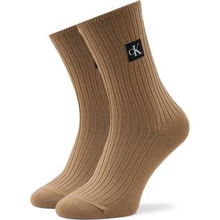 Calvin Klein Women Icon Patch Sock - Brown - One Size