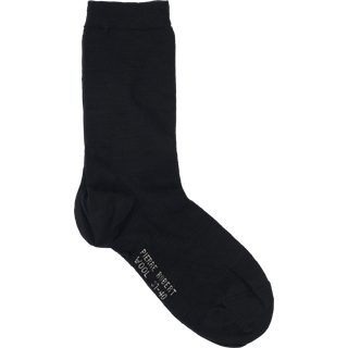 Pierre Robert Thin Merino Wool Sock - Black - Str 37/40