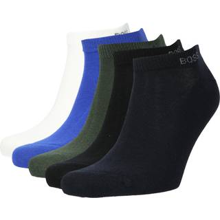 BOSS 5-pak Cotton Blend Ankle Socks - Blue/Grey - Str 43/46