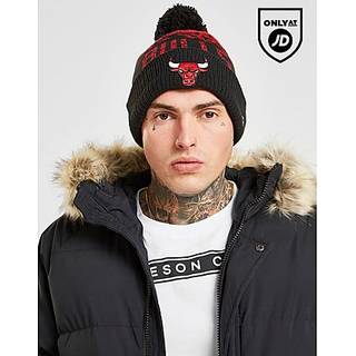 New Era Chicago Bulls Black Ombre Bobble Beanie Hat newera adult unisex Black newera adult unisex Black newera adult unisex Black newera adult unisex - Osfm