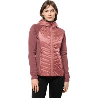 Jack Wolfskin Women's Routeburn Pro Hybrid Syntetisk jakke Damer størrelse XL farve pink