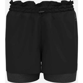 Odlo 2in1 Active 365 5in Running Shorts Women - Black, Size XL - black