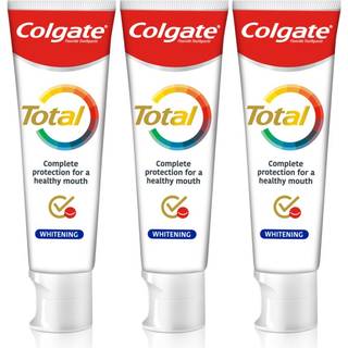 Colgate Total Active Prevention Whitening Blegende tandpasta 3x75 ml - 3x75 ml